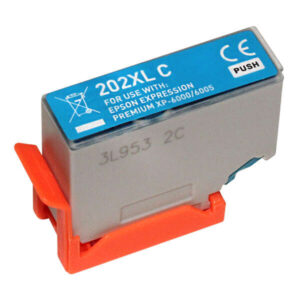 epson 202xl cyan cartucho de tinta generico reemplaza c13t02h24010/c13t02f24010