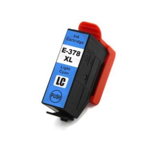 epson 378xl cyan light cartucho de tinta generico reemplaza c13t37954010/c13t37854010