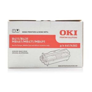 oki b411/b431/mb461/mb471/mb491/b412/b432/b512/mb472/mb492/mb562 tambor de imagen original 44574302 (drum)
