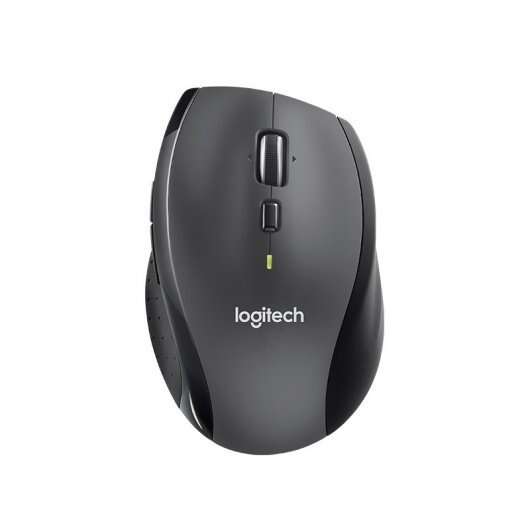logitech m705 marathon raton laser inalambrico 1000dpi 7 botones uso diestro color gris