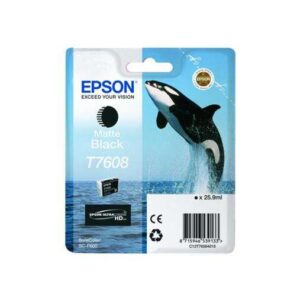 epson t7608 negro mate cartucho de tinta original c13t76084010