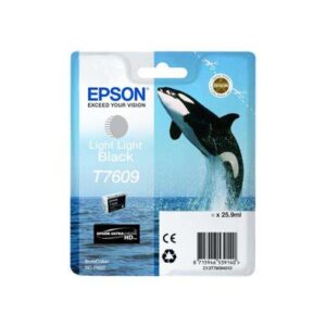 epson t7609 negro light light cartucho de tinta original c13t76094010