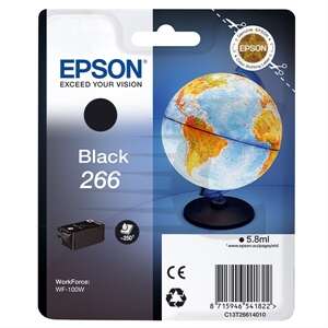 epson t266 negro cartucho de tinta original c13t26614010