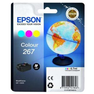 epson t267 color cartucho de tinta original c13t26704010
