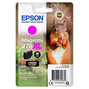 epson 378xl magenta cartucho de tinta original c13t37934010