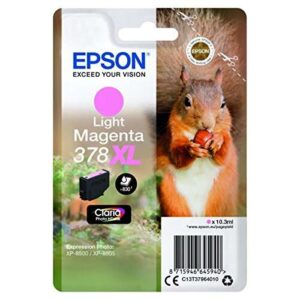 epson 378xl magenta light cartucho de tinta original c13t37964010