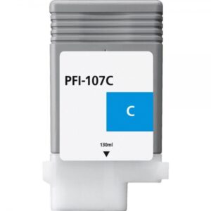 canon pfi107 cyan cartucho de tinta generico reemplaza pfi107c/6706b001