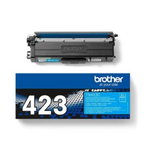 brother tn423 cyan cartucho de toner original tn423c