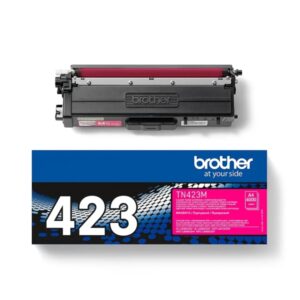 brother tn423 magenta cartucho de toner original tn423m