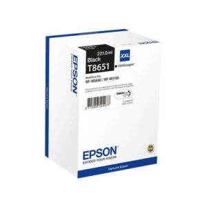 epson t8651 negro cartucho de tinta original c13t865140