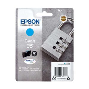 epson t3582 (35) cyan cartucho de tinta original c13t35824010