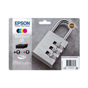 epson t3586 (35) pack de 4 cartuchos de tinta originales c13t35864010