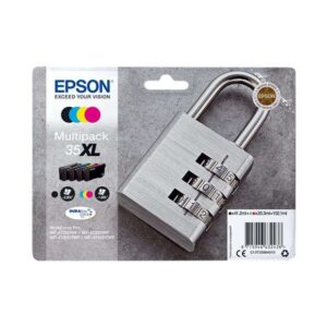 epson t3596 (35xl) pack de 4 cartuchos de tinta originales c13t35964010