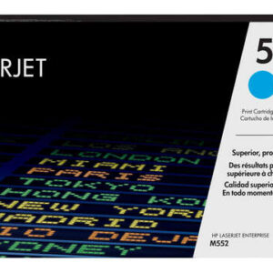 hp cf361a cyan cartucho de toner original 508a
