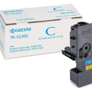 kyocera tk5230 cyan cartucho de toner original 1t02r9cnl0/tk5230c