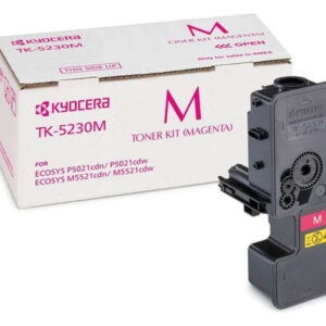 kyocera tk5230 magenta cartucho de toner original 1t02r9bnl0/tk5230m