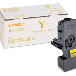 kyocera tk5230 amarillo cartucho de toner original 1t02r9anl0/tk5230y