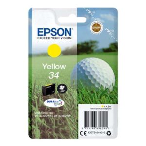 epson t3464 (34) amarillo cartucho de tinta original c13t34644010
