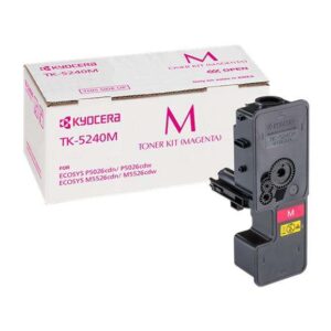 kyocera tk5240 magenta cartucho de toner original 1t02r7bnl0/tk5240m