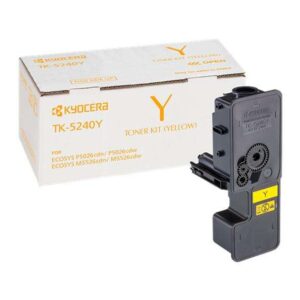 kyocera tk5240 amarillo cartucho de toner original 1t02r7anl0/tk5240y