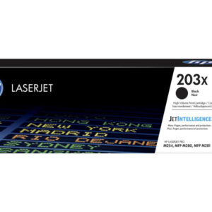 hp cf540x negro cartucho de toner original 203x