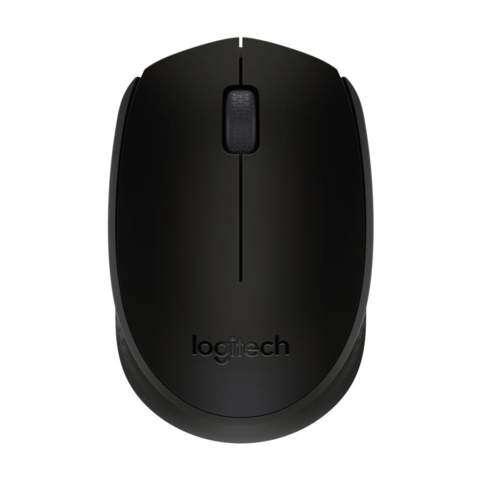 logitech b170 raton inalambrico 1000dpi 3 botones uso ambidiestro color negro