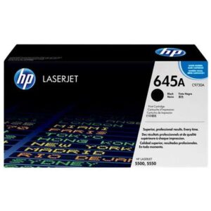 hp c9730a negro cartucho de toner original 645a