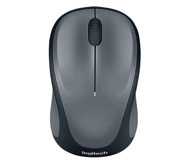 logitech m235 raton inalambrico 1000dpi 3 botones uso ambidiestro color gris