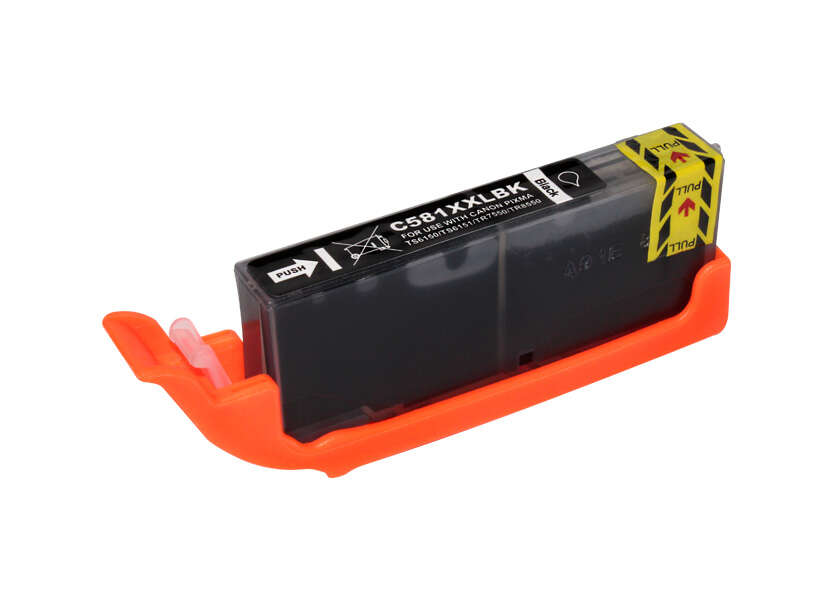 canon cli581xxl negro cartucho de tinta generico reemplaza 1998c001/2106c001/2052c001