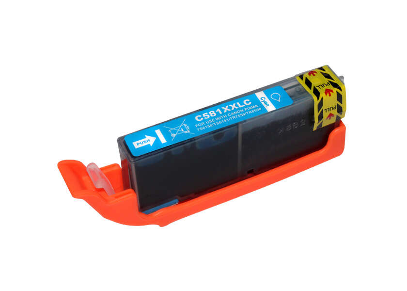 canon cli581xxl cyan cartucho de tinta generico reemplaza 1995c001/2103c001/2049c001