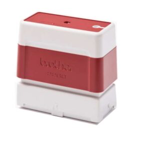 brother pr2260r6p pack de 6 monturas de sellos originales 22x60mm color rojo