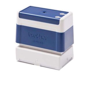 brother pr3458e6p pack de 6 monturas de sellos originales 34x58mm color azul