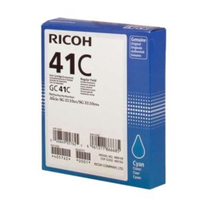ricoh gc41 cyan cartucho de gel original 405762