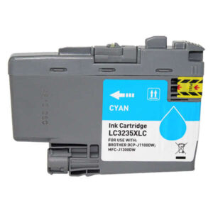 brother lc3235xl/lc3233 cyan cartucho de tinta generico reemplaza lc3235xlc/lc3233c