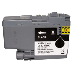 brother lc3237 negro cartucho de tinta pigmentada generico reemplaza lc3237bk