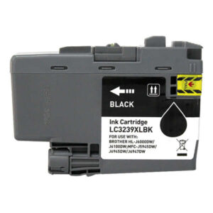 brother lc3239xl negro cartucho de tinta pigmentada generico reemplaza lc3239xlbk