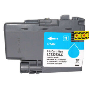brother lc3239xl cyan cartucho de tinta pigmentada generico reemplaza lc3239xlc
