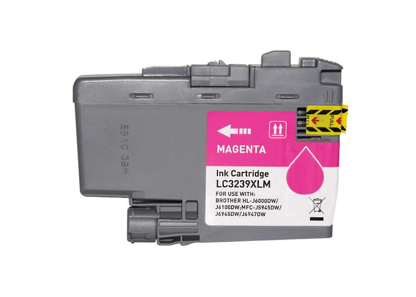 brother lc3239xl magenta cartucho de tinta pigmentada generico reemplaza lc3239xlm