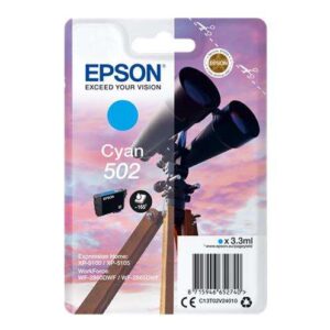 epson 502 cyan cartucho de tinta original c13t02v24010