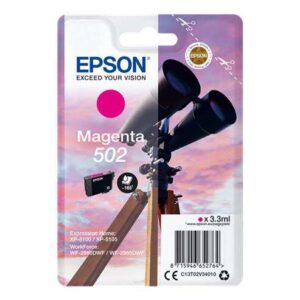 epson 502 magenta cartucho de tinta original c13t02v34010