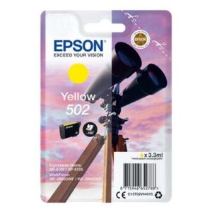 epson 502 amarillo cartucho de tinta original c13t02v44010