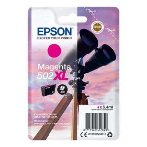 epson 502xl magenta cartucho de tinta original c13t02w34010