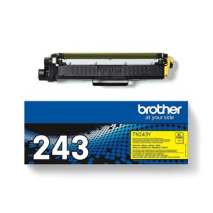 brother tn243 amarillo cartucho de toner original tn243y