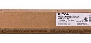 ricoh aficio mp c2051/mp c2551 cyan cartucho de toner original 842064/841505