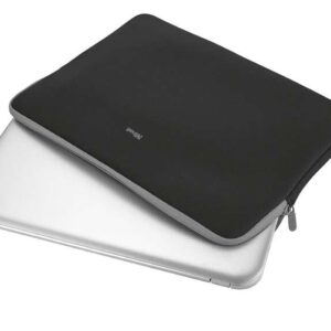 trust primo funda para portatiles hasta 15.6" compartimento acolchado suave y ligera neopreno viscoelastico color negro