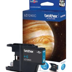 brother lc1240 cyan cartucho de tinta original lc1240cbp