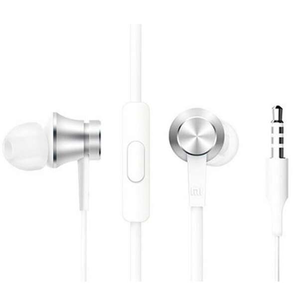xiaomi mi in ear basic silver auriculares intrauditivos blanco