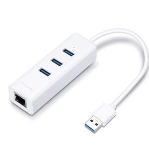 tp link ue330 hub de 3 puertos usb 3.0 y adaptador ethernet gigabit