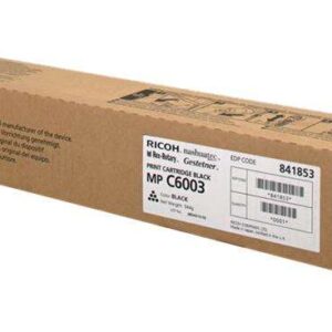 ricoh aficio mp c4503/mp c5503/mp c6003 negro cartucho de toner original 841853