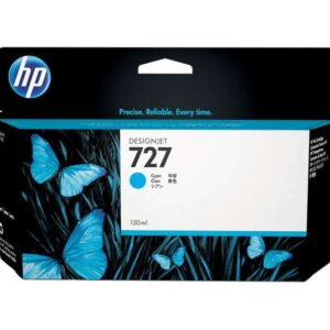 hp 727 cyan cartucho de tinta original b3p19a